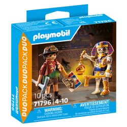 71796 - Playmobil Duo - Chasseur de trésors avec momie
