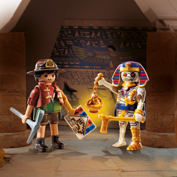 71796 - Playmobil Duo - Chasseur de trésors avec momie