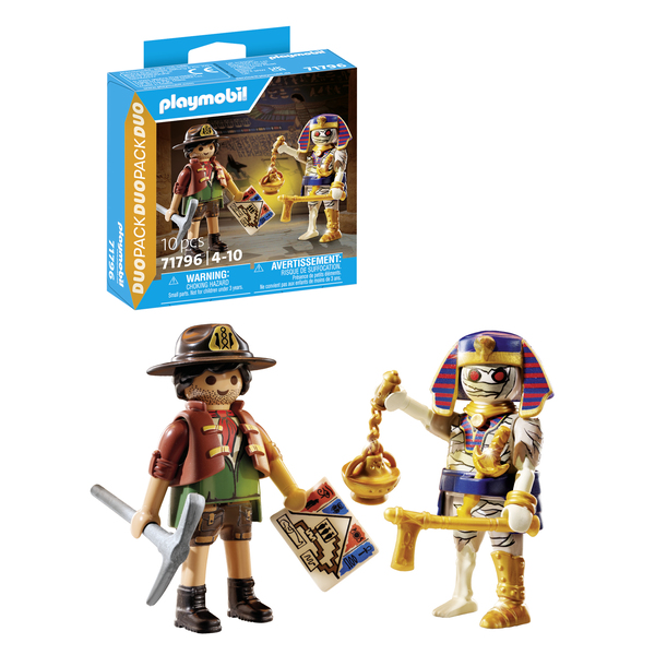 71796 - Playmobil Duo - Chasseur de trésors avec momie