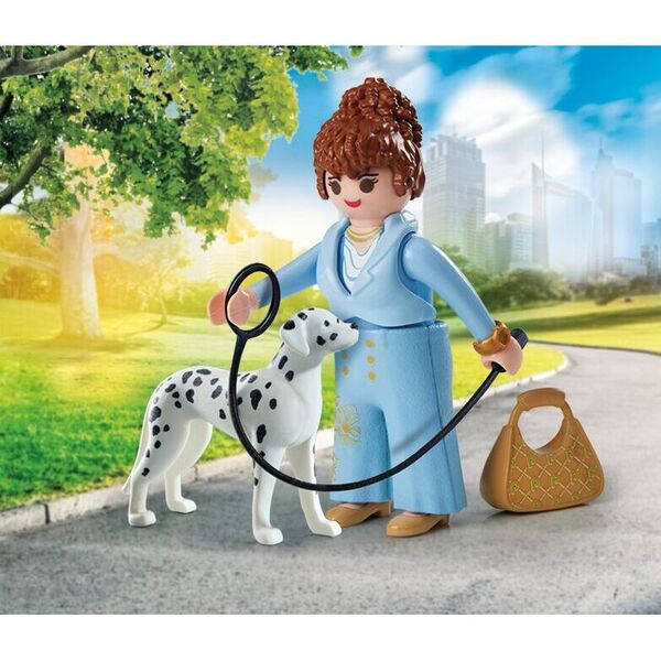 71736 - Playmobil My Life - Femme d’affaires avec son Dalmatien