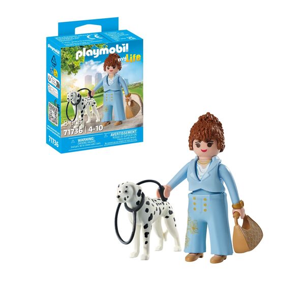 71736 - Playmobil My Life - Femme d’affaires avec son Dalmatien