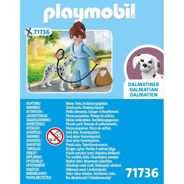 71736 - Playmobil My Life - Femme d’affaires avec son Dalmatien