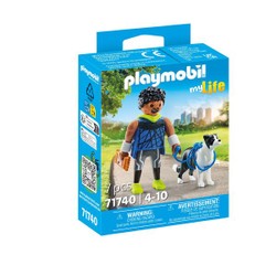 71740 - Playmobil My Life - Sportif avec chien Border Collie