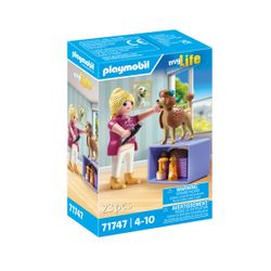 71747 - Playmobil My Life - Toiletteuse avec caniche et accessoires