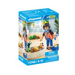 71748 - Playmobil My Life - Famille de tortues dans un terrarium