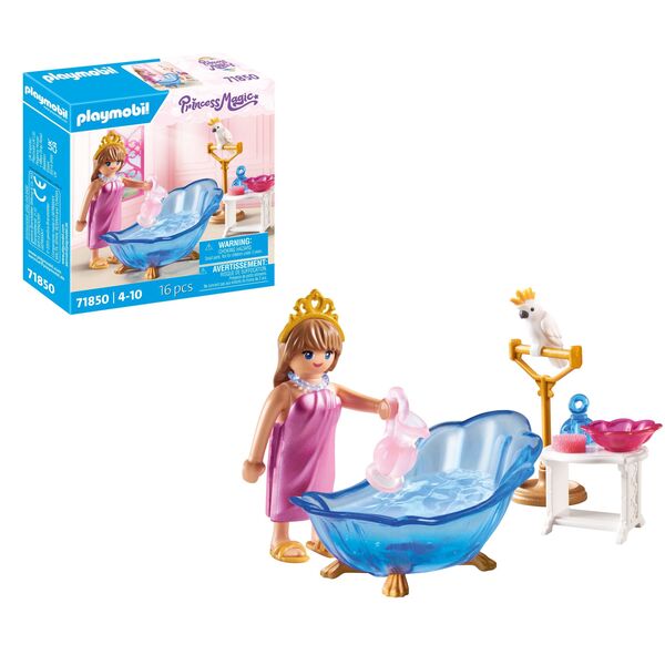 71850 - Playmobil Princess Magic - Salle de bain royale avec princesse