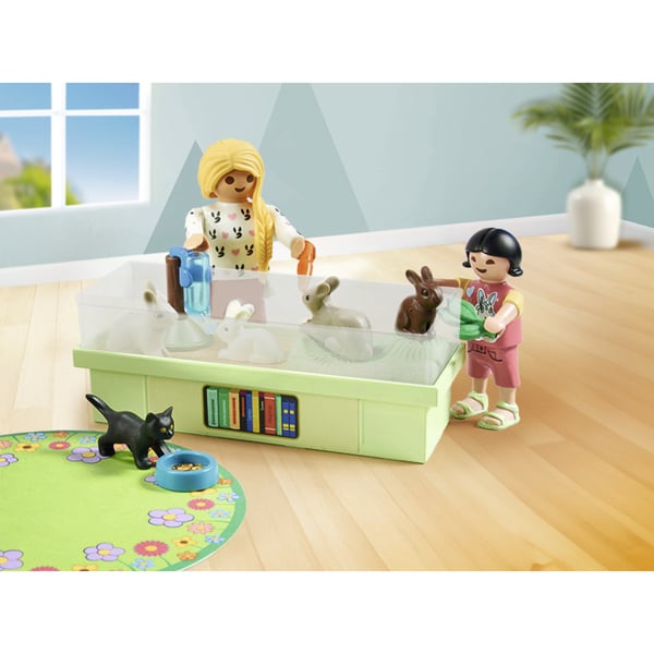 71753 - Playmobil My Life - Animalerie avec enclos à lapins