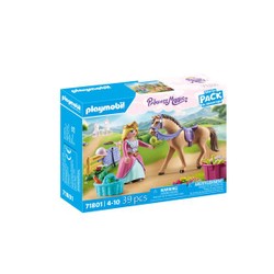 71801 - Playmobil Princess Magic - Princesse cavalière avec cheval