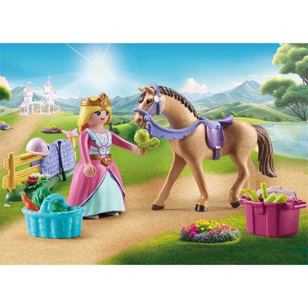 71801 - Playmobil Princess Magic - Princesse cavalière avec cheval