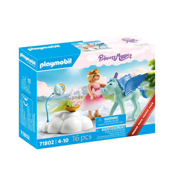 71802 - Playmobil My Life - Princesse et poulain ailé avec nuage