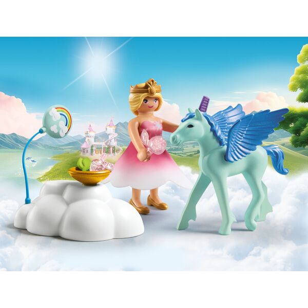 71802 - Playmobil My Life - Princesse et poulain ailé avec nuage