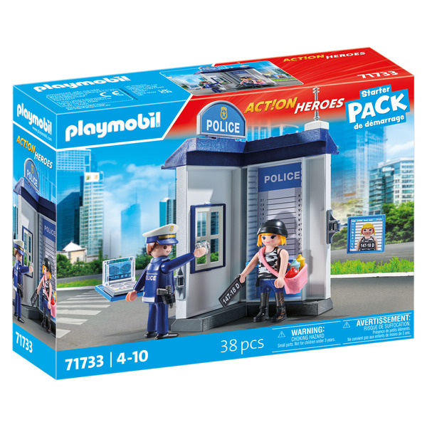 71733 - Playmobil Action Heroes - Salle d interrogatoire de police