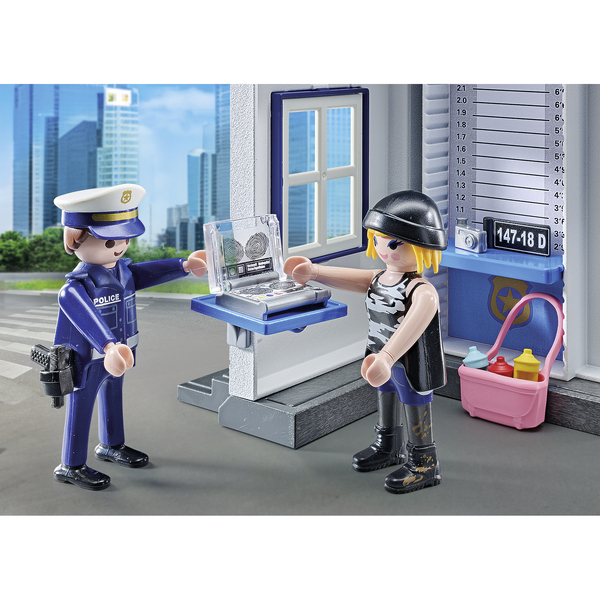 71733 - Playmobil Action Heroes - Salle d interrogatoire de police