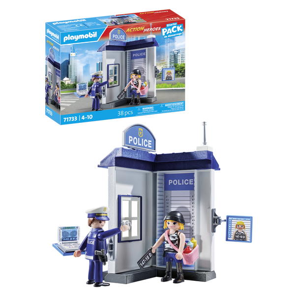 71733 - Playmobil Action Heroes - Salle d interrogatoire de police