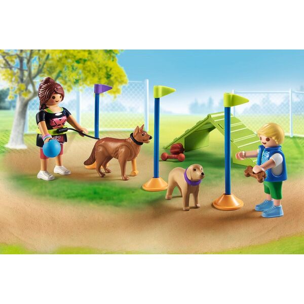 71745 - Playmobil My Life - Aire de jeux pour chiens