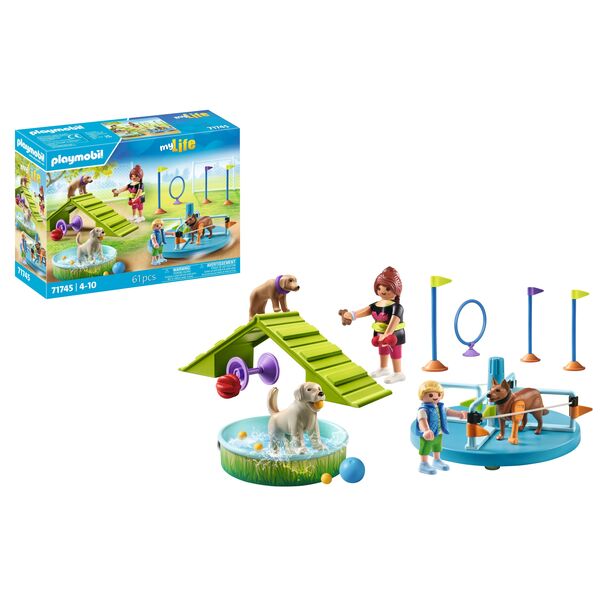 71745 - Playmobil My Life - Aire de jeux pour chiens