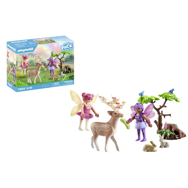 71800 - Playmobil Princess Magic - Duo de fées avec animaux de la forêt