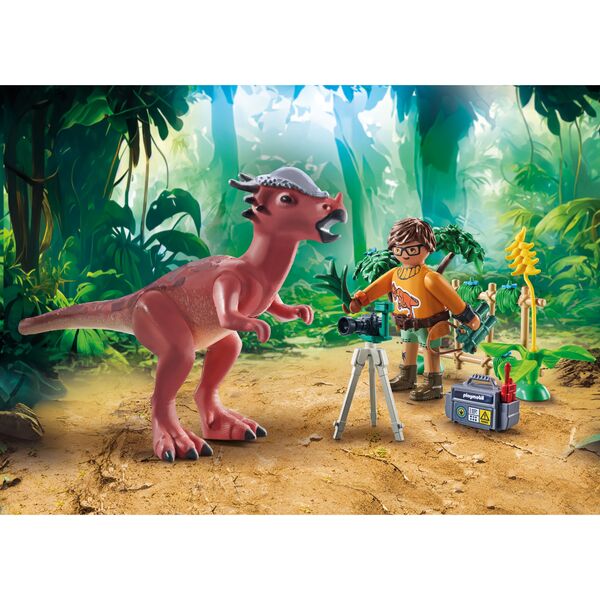 71822 - Playmobil Dinos - Stygimoloch, chercheur et accessoires