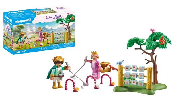 71849 - Playmobil Princess Magic - Jeux de jardin royal