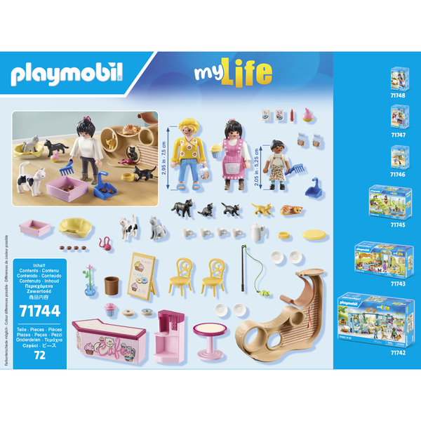 71744 - Playmobil My Life - Bar à chats