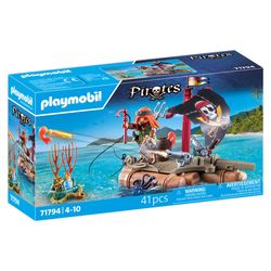 71794 - Playmobil Pirates - Pirate avec radeau flottant et trésor