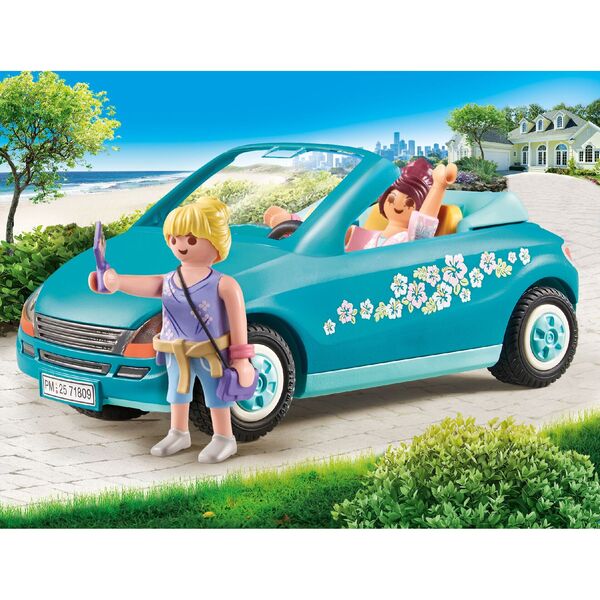 71809 - Playmobil My Life - Cabriolet, jeunes filles et accessoires