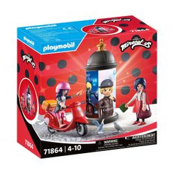 71864 - Playmobil Miraculous Ladybug - Marinette en scooter