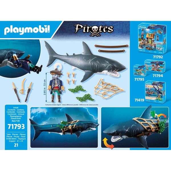 71793 - Playmobil Pirates - Pirate et requin