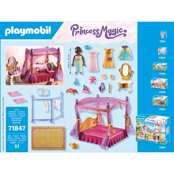 71847 - Playmobil Princess Magic - Chambre de princesse avec lit baldaquin