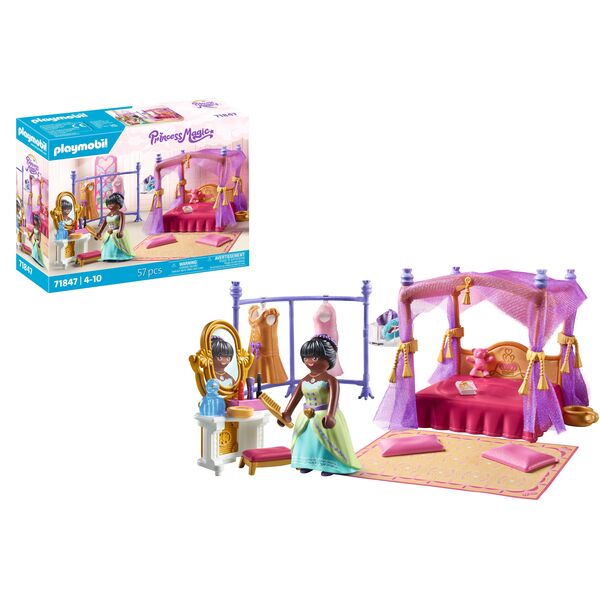 71847 - Playmobil Princess Magic - Chambre de princesse avec lit baldaquin