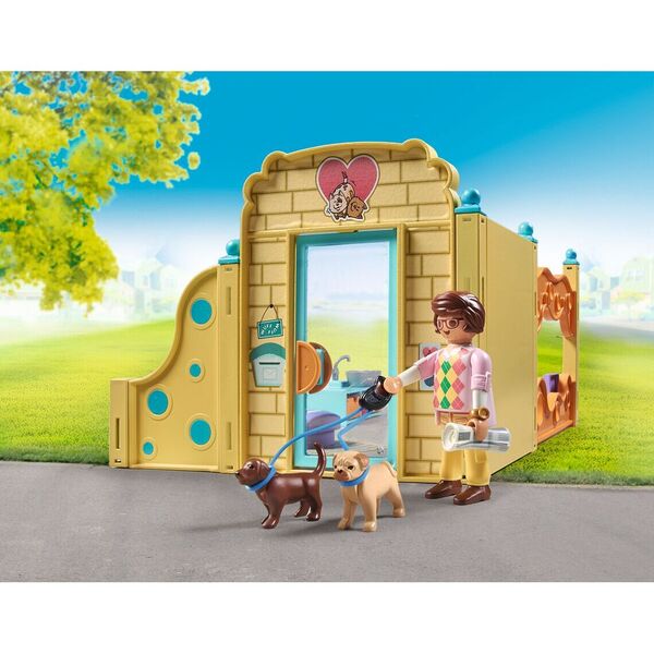 71743 - Playmobil My Life - Centre de soin : 8 chiens et soigneur
