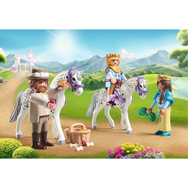 71846 - Playmobil Princess Magic - Calèche avec couple princier et cocher