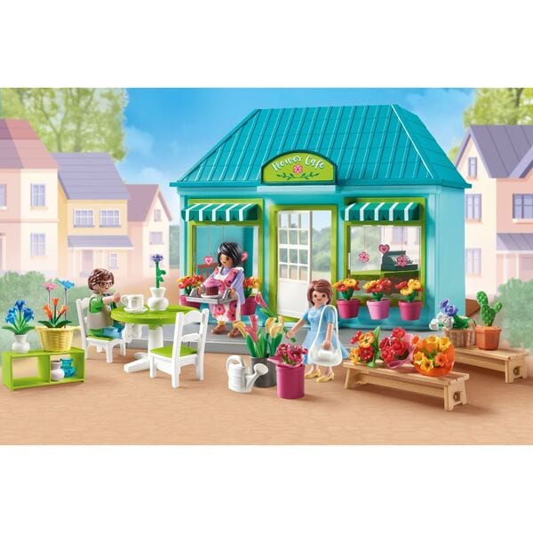 71807 - Playmobil - Boutique de fleuriste et salon de thé