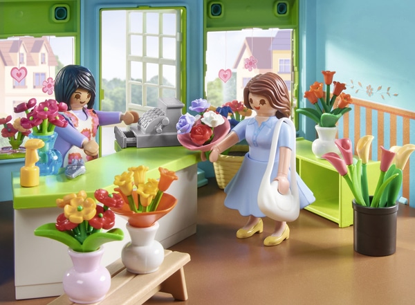 71807 - Playmobil - Boutique de fleuriste et salon de thé