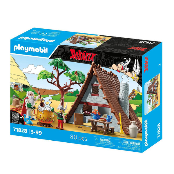 71828 - Playmobil Astérix - Hutte d Astérix avec Panoramix
