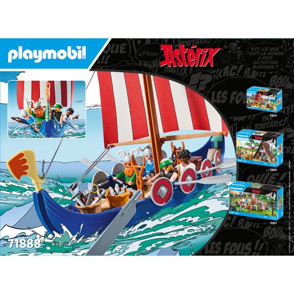 71888 - Playmobil Astérix - Bateau des pirates