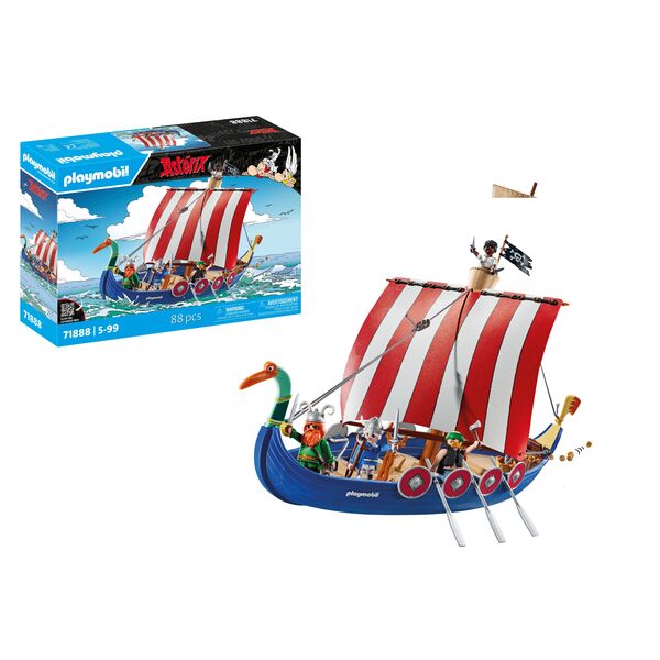 71888 - Playmobil Astérix - Bateau des pirates