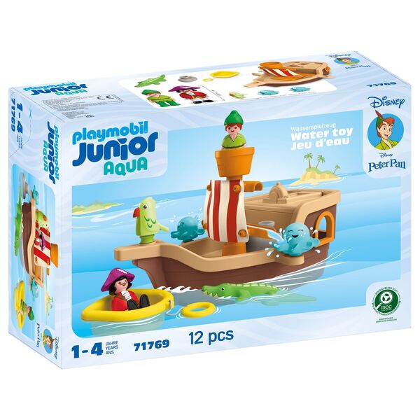 71769 - PLAYMOBIL JUNIOR AQUA DISNEY - Peter Pan bateau pirate 