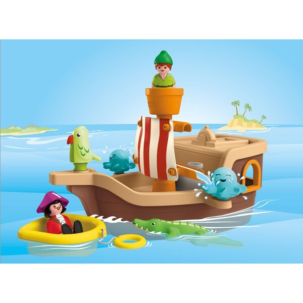 71769 - PLAYMOBIL JUNIOR AQUA DISNEY - Peter Pan bateau pirate 