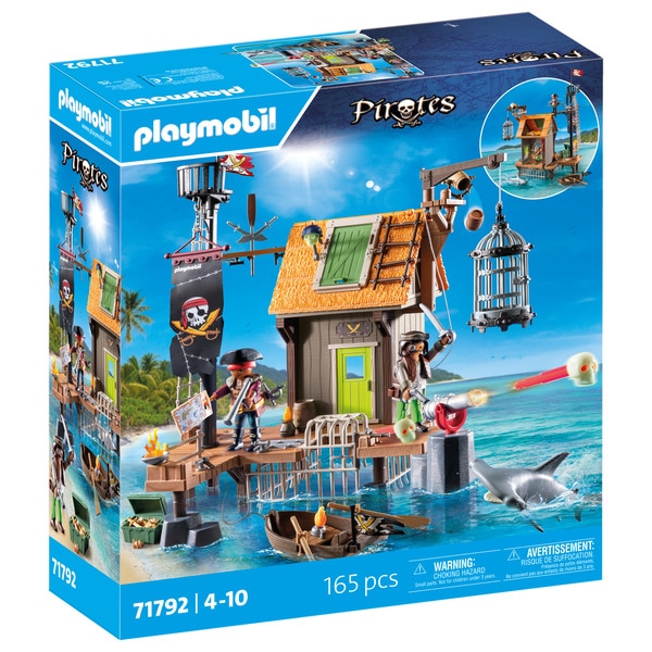 71792 - Playmobil Pirates - Port et repaire de pirates avec prisons