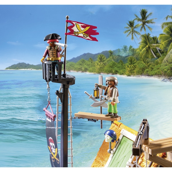 71792 - Playmobil Pirates - Port et repaire de pirates avec prisons