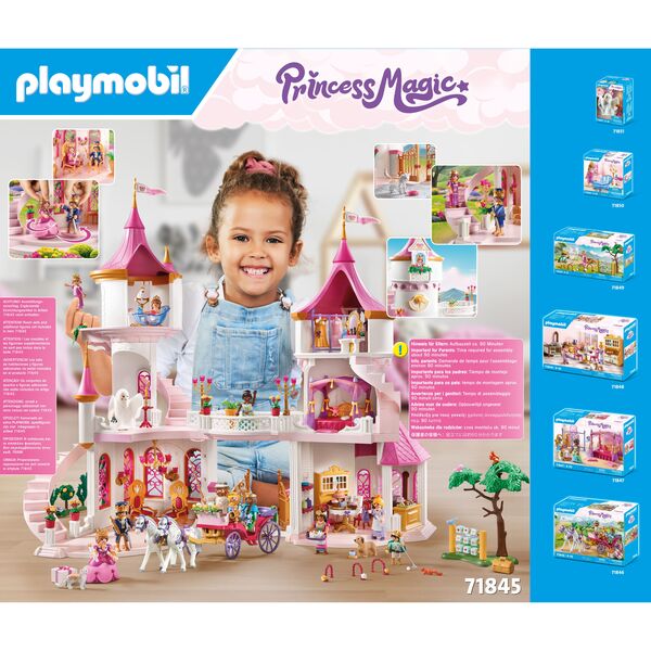 71845 - Playmobil Princess Magic - Palais avec couple royal et trônes