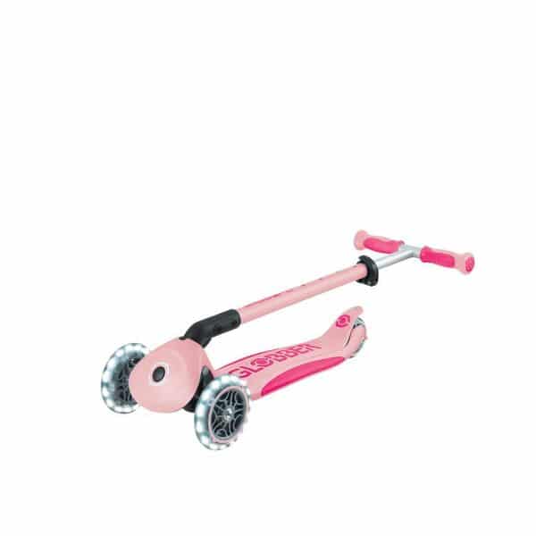 Trottinette Go-Up deluxe lights rose pastel