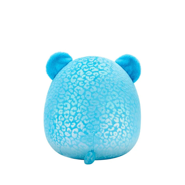 Peluche Squishmallows Sarge le jaguar bleu - 30cm