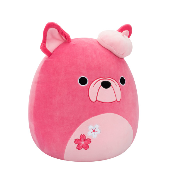 Peluche Squishmallows Élise le bouledogue français - 40cm
