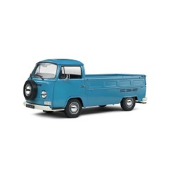 Voiture Combi Volkswagen T2 Pick Up 1968 bleu pétrole 1:18