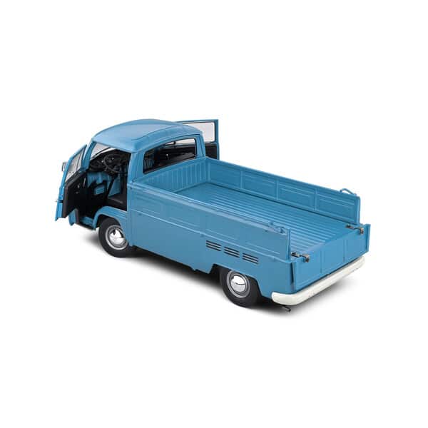 Voiture Combi Volkswagen T2 Pick Up 1968 bleu pétrole 1:18