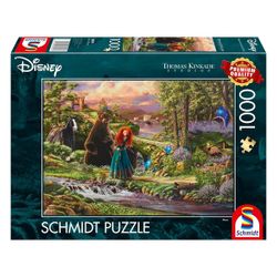 Puzzle Disney 1000 pièces - Rebelle Mérida