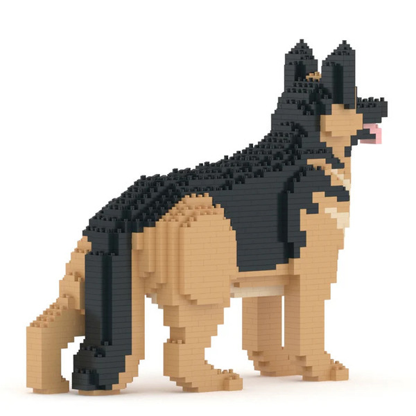 Jeu de construction Jekca - Berger allemand noir