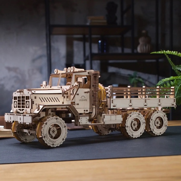 Camion de marchandises – Puzzle 3D en bois